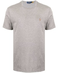 T-shirt à col rond gris Polo Ralph Lauren