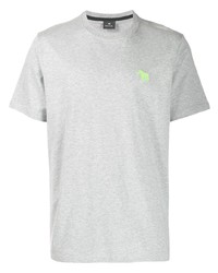 T-shirt à col rond gris PS Paul Smith