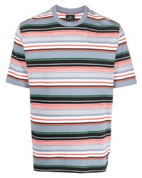 T-shirt à col rond gris PS Paul Smith