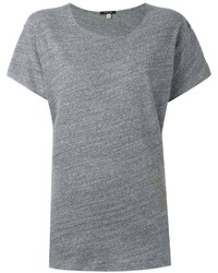 T-shirt à col rond gris R 13