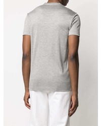 T-shirt à col rond gris Tom Ford