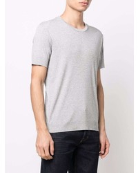 T-shirt à col rond gris Tom Ford