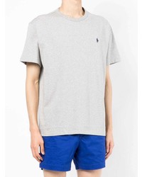 T-shirt à col rond gris Polo Ralph Lauren