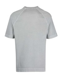 T-shirt à col rond gris Circolo 1901