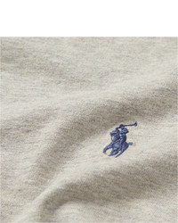 T-shirt à col rond gris Polo Ralph Lauren