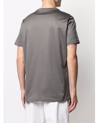 T-shirt à col rond gris Low Brand