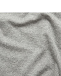T-shirt à col rond gris Valentino