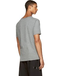 T-shirt à col rond gris Alexander Wang