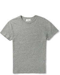 T-shirt à col rond gris