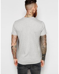 T-shirt à col rond gris Penfield