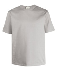 T-shirt à col rond gris Ten C