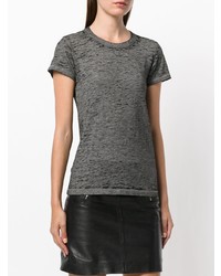 T-shirt à col rond gris rag & bone/JEAN