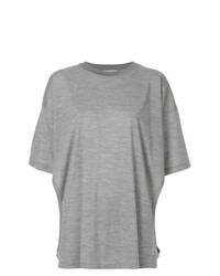 T-shirt à col rond gris Toga