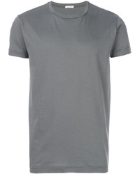 T-shirt à col rond gris Tomas Maier