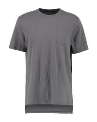 T-shirt à col rond gris YOURTURN