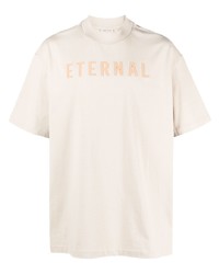 T-shirt à col rond imprimé beige Fear Of God