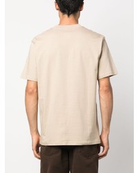 T-shirt à col rond imprimé beige Carhartt WIP