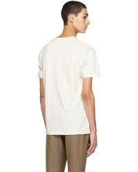 T-shirt à col rond imprimé beige Vivienne Westwood