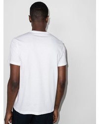 T-shirt à col rond imprimé blanc et bleu marine Polo Ralph Lauren