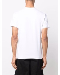 T-shirt à col rond imprimé blanc et noir Comme Des Garcons SHIRT