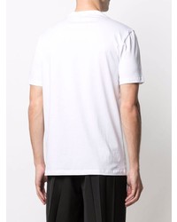 T-shirt à col rond imprimé blanc et noir Ermenegildo Zegna XXX