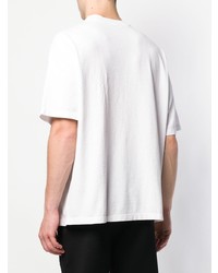 T-shirt à col rond imprimé blanc et noir Billy Los Angeles