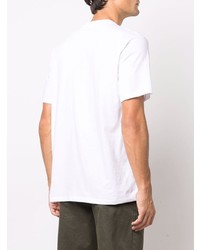 T-shirt à col rond imprimé blanc et noir Carhartt WIP