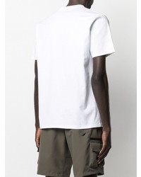 T-shirt à col rond imprimé blanc et noir Carhartt WIP