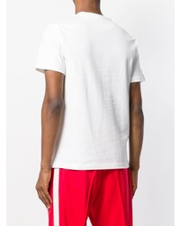 T-shirt à col rond imprimé blanc et noir Calvin Klein 205W39nyc