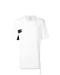 T-shirt à col rond imprimé blanc et noir Lost & Found Rooms