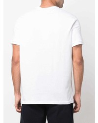 T-shirt à col rond imprimé blanc et noir Michael Kors