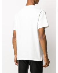 T-shirt à col rond imprimé blanc et rouge Zadig & Voltaire