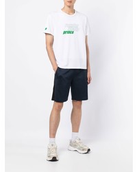 T-shirt à col rond imprimé blanc et vert Reigning Champ