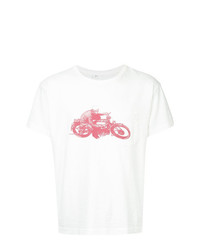 T-shirt à col rond imprimé blanc Addict Clothes Japan