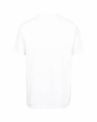 T-shirt à col rond imprimé blanc Supreme