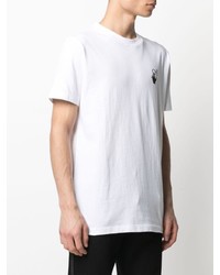 T-shirt à col rond imprimé blanc Off-White