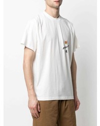 T-shirt à col rond imprimé blanc BEL-AIR ATHLETICS