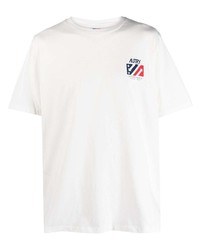 T-shirt à col rond imprimé blanc AUTRY