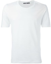 T-shirt à col rond imprimé blanc BLK DNM