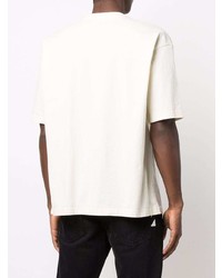 T-shirt à col rond imprimé blanc Levi's