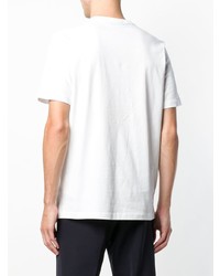 T-shirt à col rond imprimé blanc Ps By Paul Smith