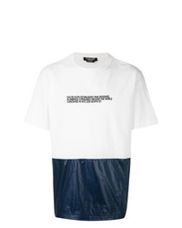 T-shirt à col rond imprimé blanc Calvin Klein 205W39nyc