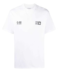 T-shirt à col rond imprimé blanc Carhartt WIP