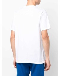 T-shirt à col rond imprimé blanc PS Paul Smith