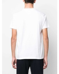 T-shirt à col rond imprimé blanc Tommy Hilfiger