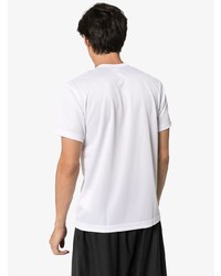 T-shirt à col rond imprimé blanc Comme Des Garcons Homme Plus