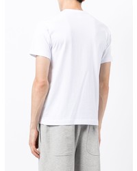 T-shirt à col rond imprimé blanc Comme Des Garcons SHIRT