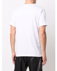 T-shirt à col rond imprimé blanc Comme Des Garcons SHIRT