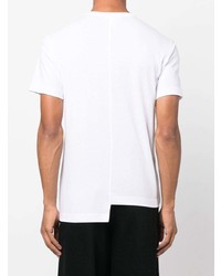 T-shirt à col rond imprimé blanc Comme Des Garcons SHIRT