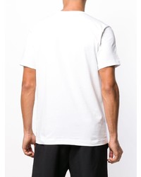 T-shirt à col rond imprimé blanc Comme Des Garcons SHIRT